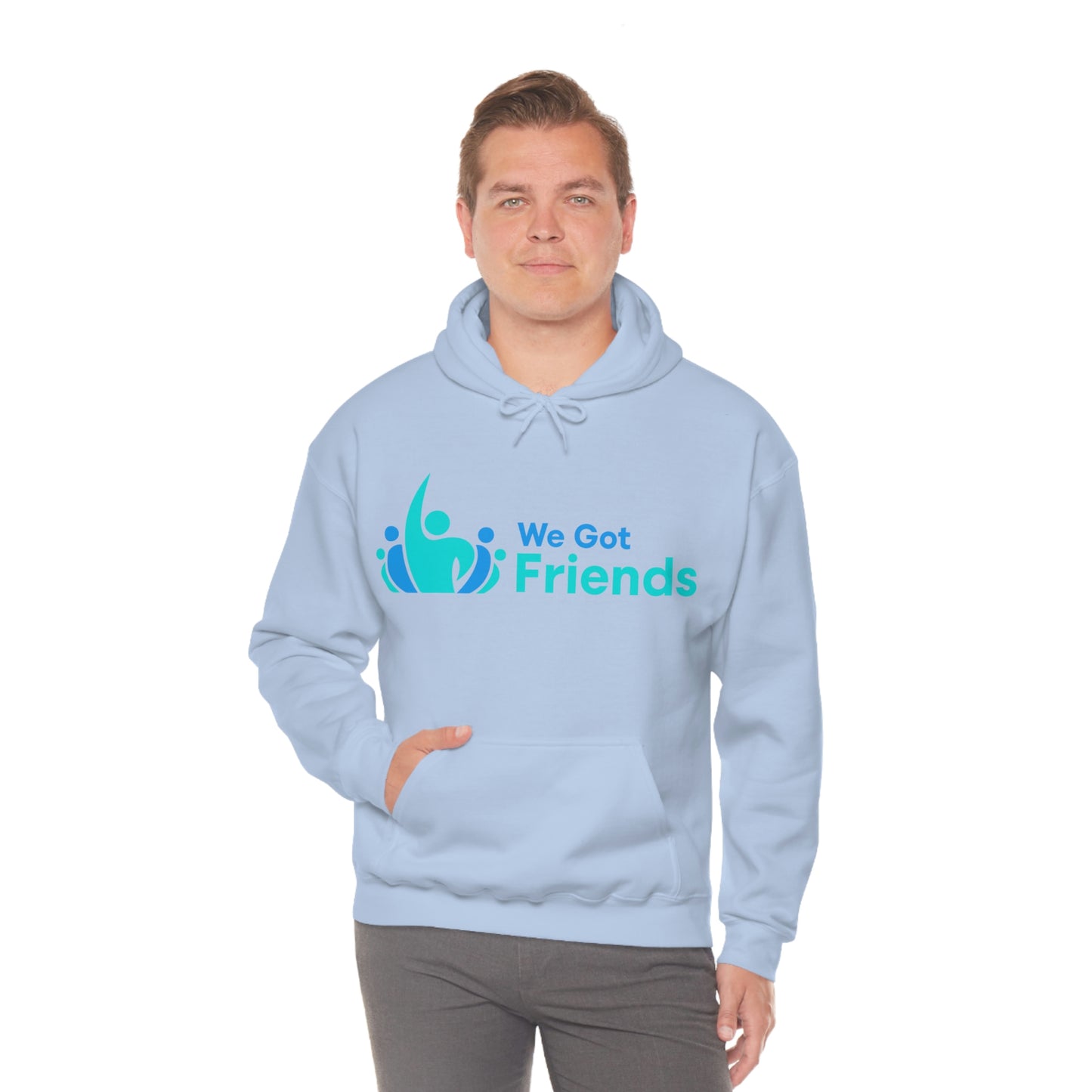 We Got Friends  Unisex Heavy Blend™ Hooded Sweatshirt