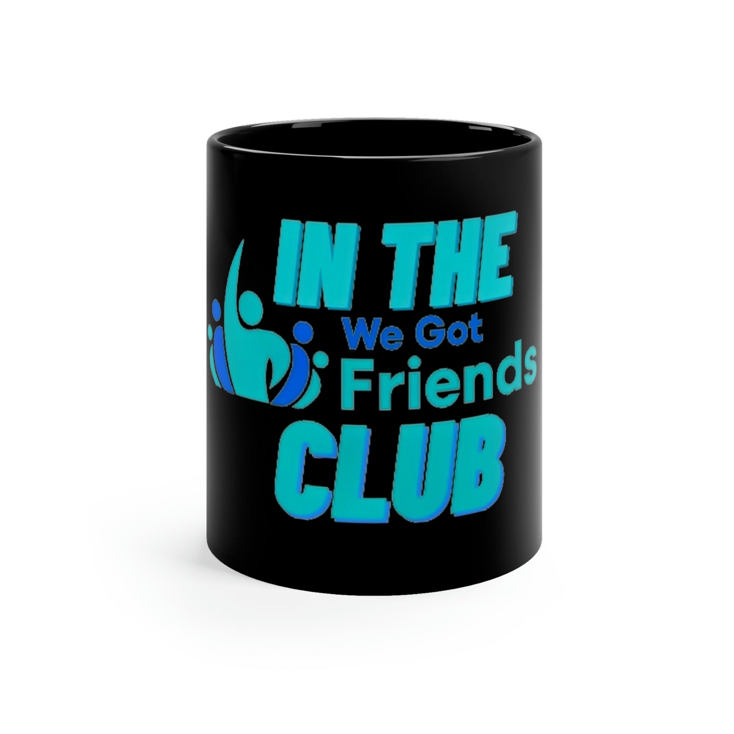 In The WGF Club 11oz Black Mug