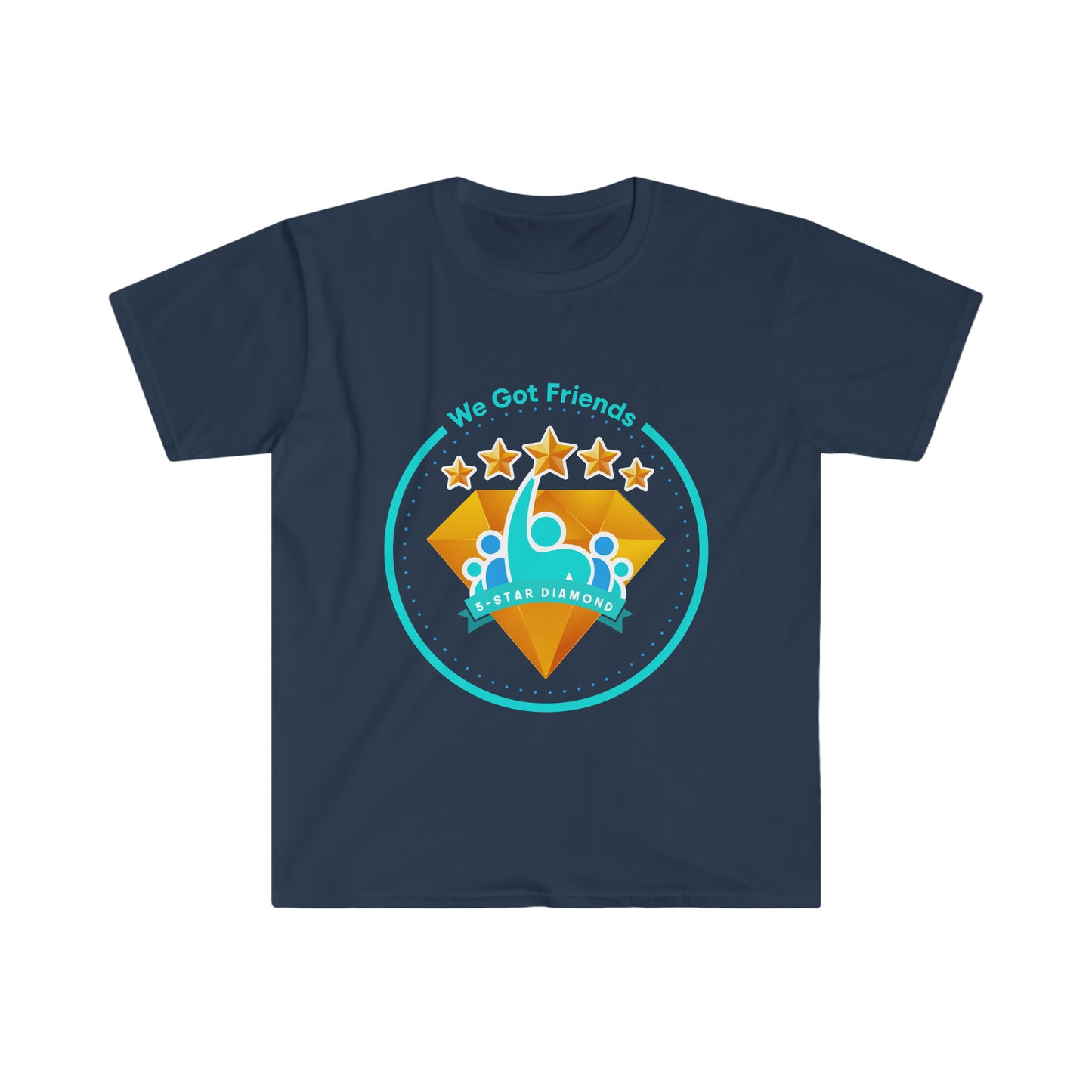 WGF 5 STAR DIAMOND Unisex Softstyle T-Shirt