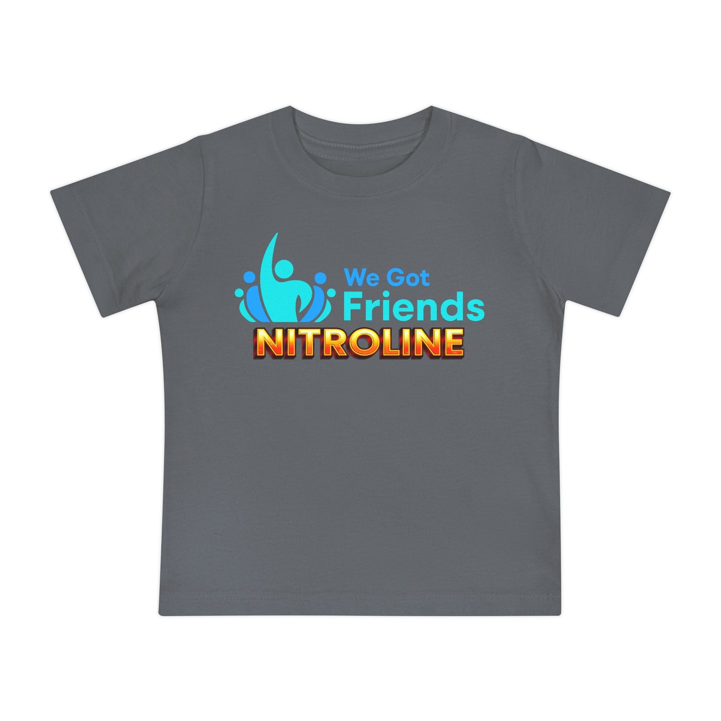 WE GOT FRINDS NITROLINE Baby Short Sleeve T-Shirt