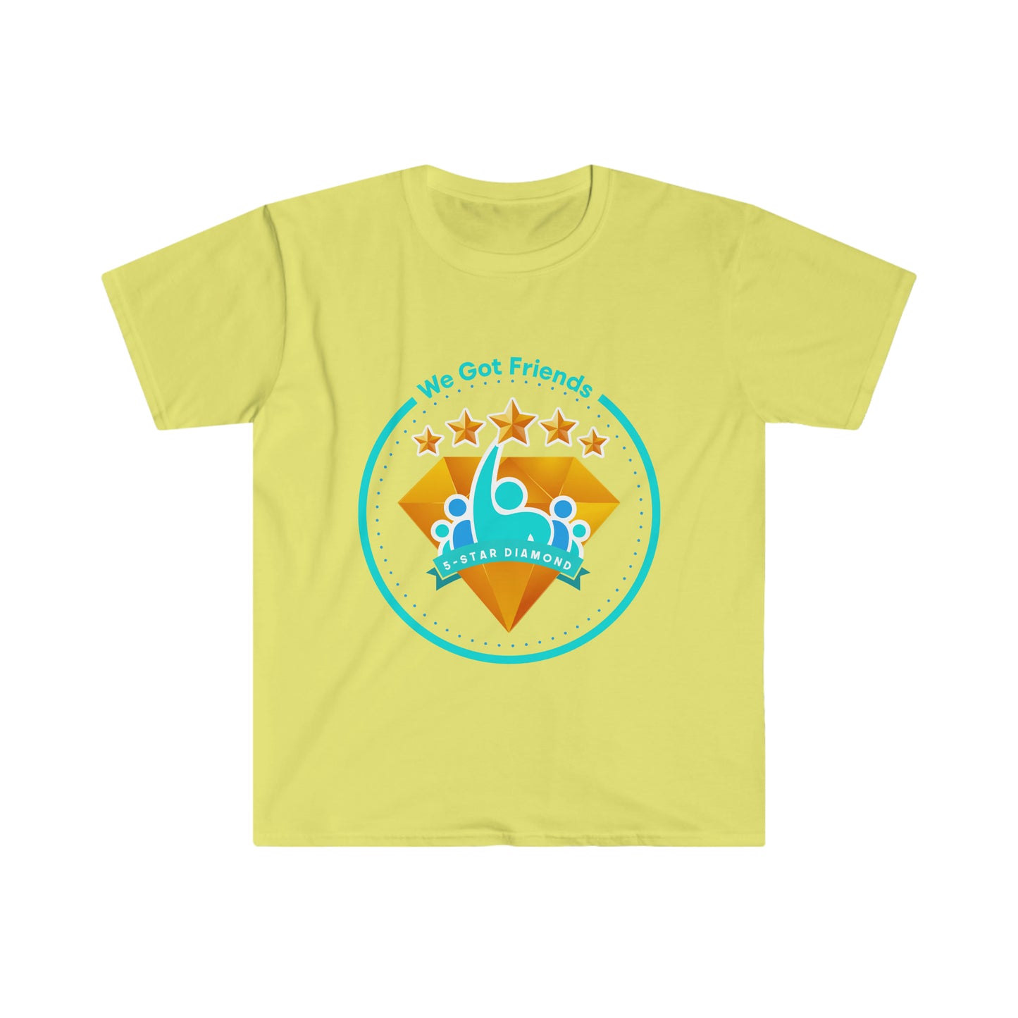 WGF 5 STAR DIAMOND Unisex Softstyle T-Shirt