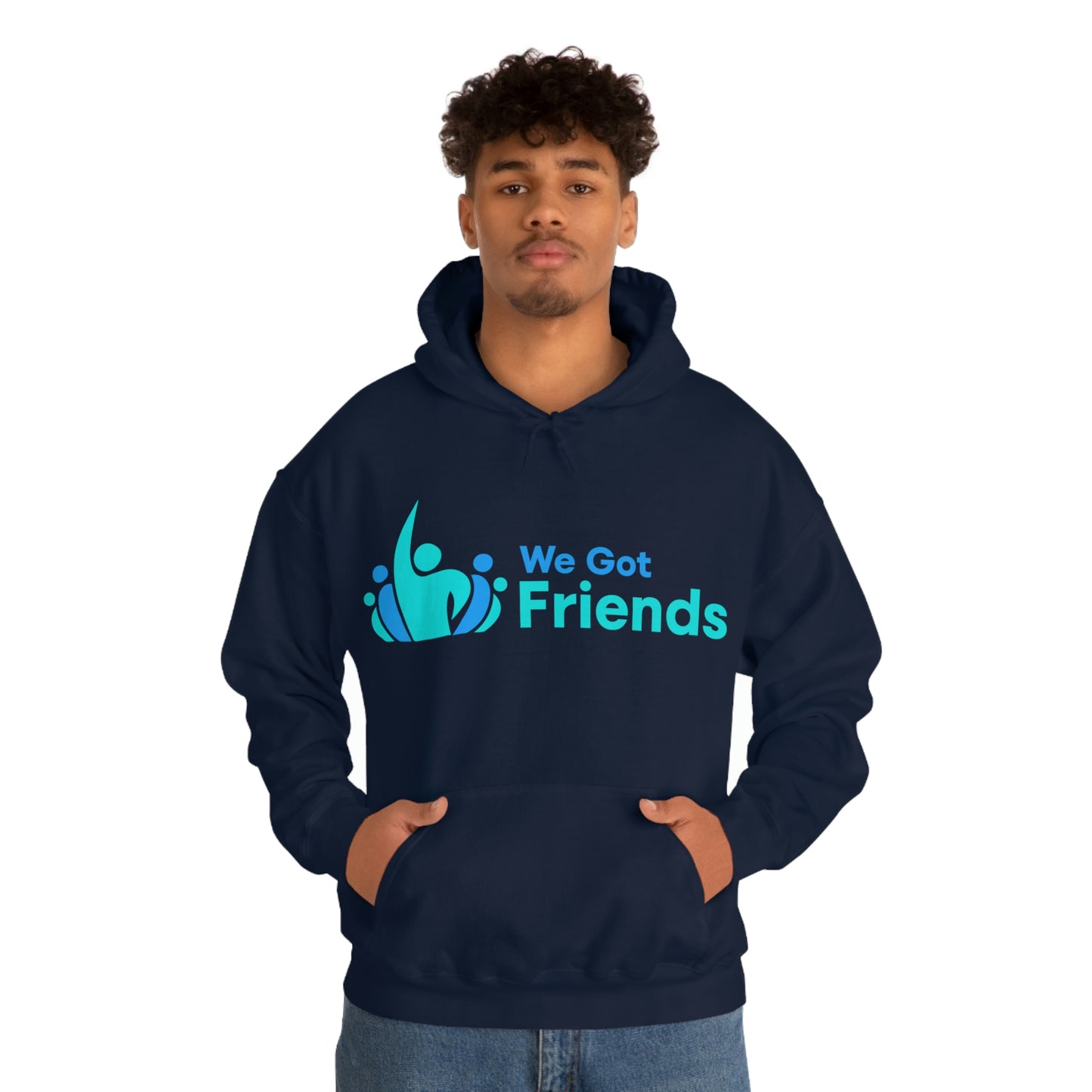 We Got Friends  Unisex Heavy Blend™ Hooded Sweatshirt