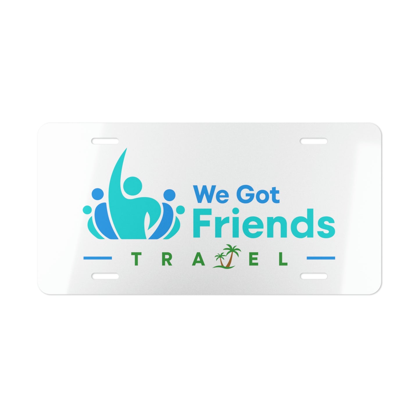 WGF Travel Vanity Plate